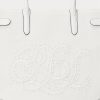Weiß/Weiß Damen Ralph Lauren Eyelet Canvas Große Devyn Tragetaschen