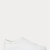 Weiße Herren-Sneakers „Jermain“ von Ralph Lauren aus Leder