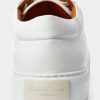 Weiße Herren-Sneakers „Severn“ aus Kalbsleder von Ralph Lauren