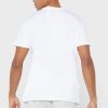 Weiße Herren-T-Shirts mit Rundhalsausschnitt und Logo von Ralph Lauren
