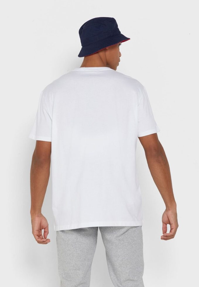 Weiße Herren-T-Shirts mit Rundhalsausschnitt und Logo von Ralph Lauren