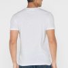 Weiße Herren-T-Shirts mit Rundhalsausschnitt und Slogan von Ralph Lauren