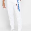 Weiße Jogginghose mit Ralph Lauren-Logo für Herren