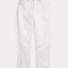 Weiße Karottenjeans von Ralph Lauren für Damen