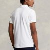 Weiße Poloshirts aus Mesh im Slim Fit von Ralph Lauren für Herren