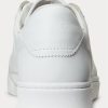 Weiße Ralph Lauren Court Sneakers für Herren