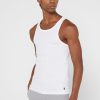 Weiße Ralph Lauren Essential Weste mit Rundhalsausschnitt für Herren