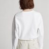 Weiße Ralph Lauren Fleece-Pullover für Damen