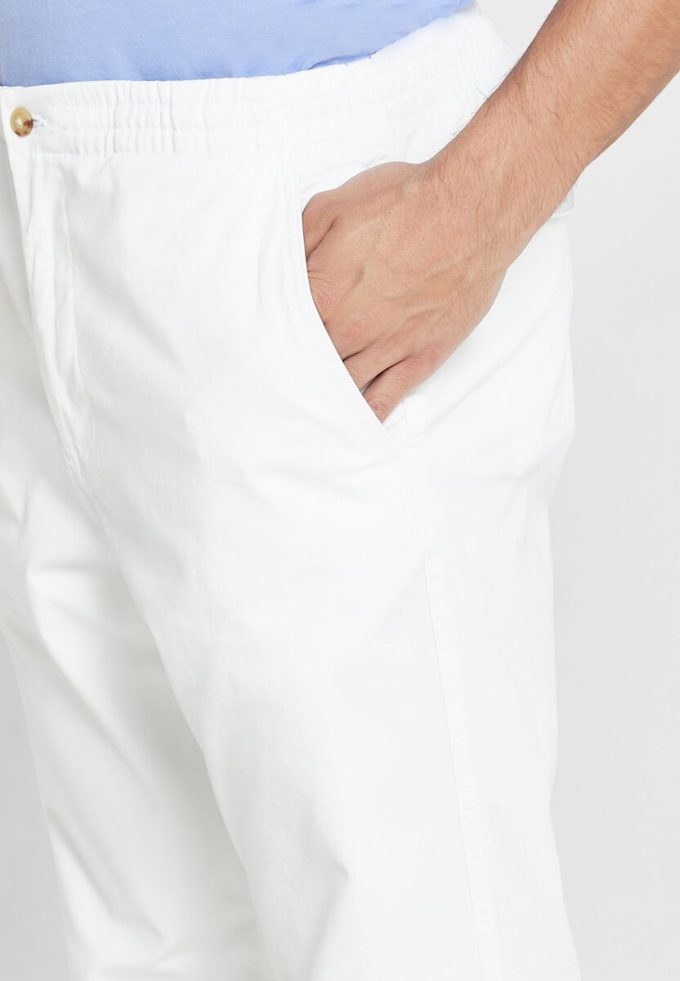 Weiße Ralph Lauren Prepster Jogginghose für Herren