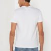 Weiße Ralph Lauren T-Shirts mit Rundhalsausschnitt und Print für Herren