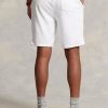 Weiße Ralph Lauren Terry-Shorts mit Kordelzug für Herren