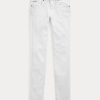Weiße Ralph Lauren Tompkins Skinny Jeans für Damen