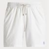 Weiße Ralph Lauren Traveller Badeshorts für Herren