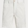 Weiße Stretch-Chinoshorts für Herren von Ralph Lauren im Straight Fit
