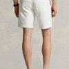 Weiße Stretch-Chinoshorts für Herren von Ralph Lauren im Straight Fit
