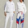 Weißer Fleece-Hoodie für Herren von Ralph Lauren Polo Sport