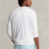 Weißes Ralph Lauren Spa Terry-Sweatshirt für Herren